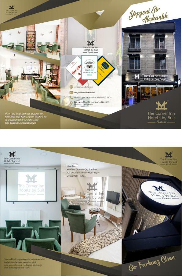 The Corner Inn Hotels By Suit Eskisehir Exterior foto